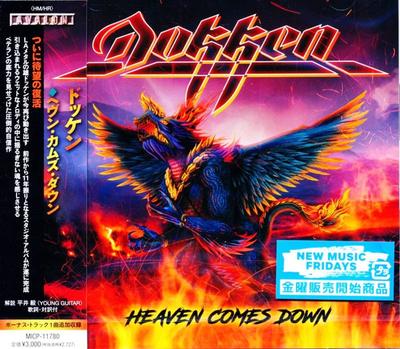 CD DOKKEN  Heaven Comes Down MICP11780 AVALON 2023 Japan Obi Metal