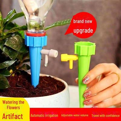 Automatic Plant Watering Device: Timed Drip Irrigation System for Home and Travel