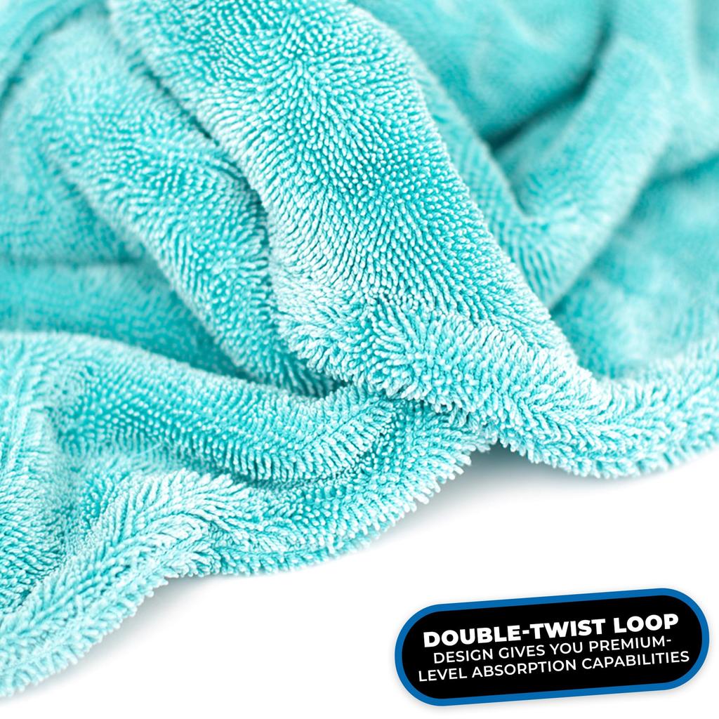 The Rag Company Liquid 8R 63 X 91cm 1 Piece. Car Wash, Detailing, Drying Towel. Absorbent. 1100GSM