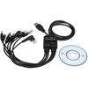 with CD 8 in 1 USB Programming Cable USB K-type USB Write Frequency Line  Car Radio CD Software