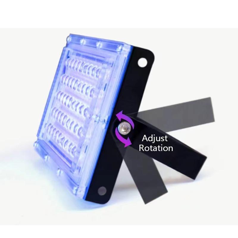 50W 100W LED UV Černá světla Stage Blacklight Ultrafialové záplavové světlo pro Halloween Xmas Dance DJ Disco Party Bar