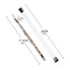 Nail Art Brush Nail Brush for Nail Art for Home Use and Professional Nail Salon Gel Nail Art Brush Clear Acrylic Handle