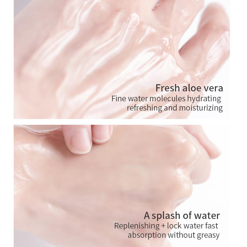 TJE Aloe Vera Gel 150g Feuchtigkeitsspendend, für zarte, zu Akne neigende und antiempfindliche Haut