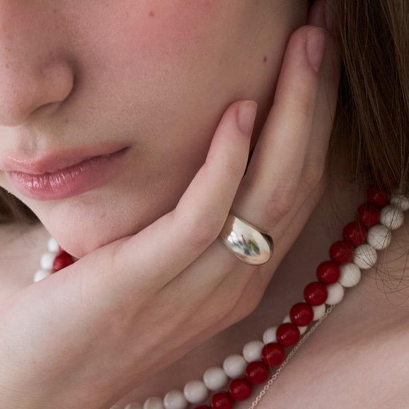 STILL INSTANT Rose with Dew - Ring 03