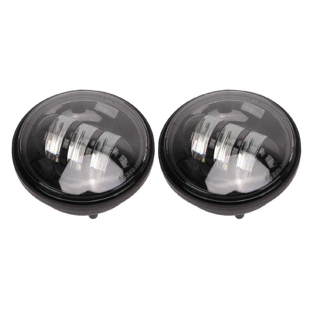 2Pcs LED Fog Lights Lamps White Light 4.5In IP67 Waterproof 10 To 32V 30W Driving Fog Lights for