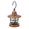 Hanging Lantern Camping Vintage Hook Design One Button Switch 3 COB Battery Powered Garden Hanging