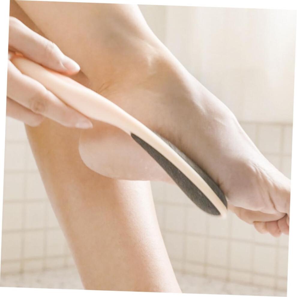 2pcs Foot Skin Device Handheld Foot File Callus Remover Pedicure Scrubber Double-sided Pedicure Tool Rasp Sole