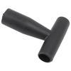 T Grip Shovel Handle Plastic Strong Lightweight Non Slip Snow Shovel Handle 3.4cm Inner Diameter