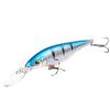 10PCS 11cm/9.5g Three Anchor Hook Simulated Fish Bait Sequin Hard Bait