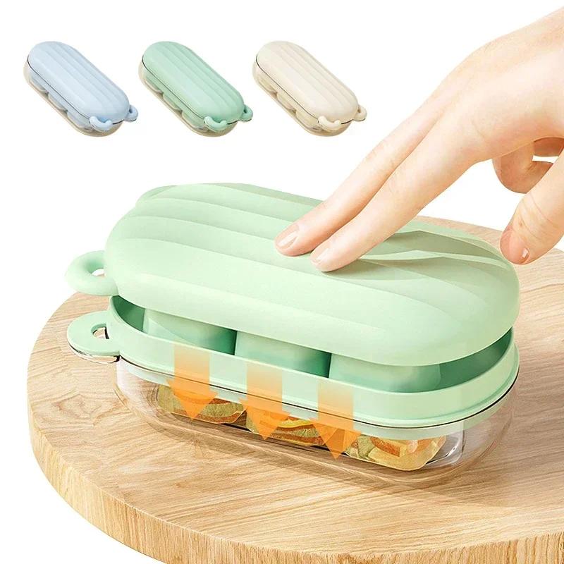 2024 New Ice Tray Mold Giant Jumbo Large Food Grade Silicone Ice Cube Square Tray Mold DIY Ice Maker Cube Tray Cocktail