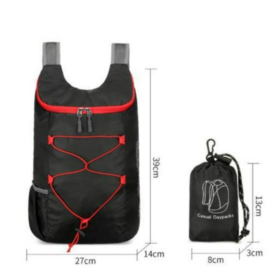 New Lightweight Waterproof Hiking & Cycling Backpack - Large Capacity, Multifunctional, Foldable