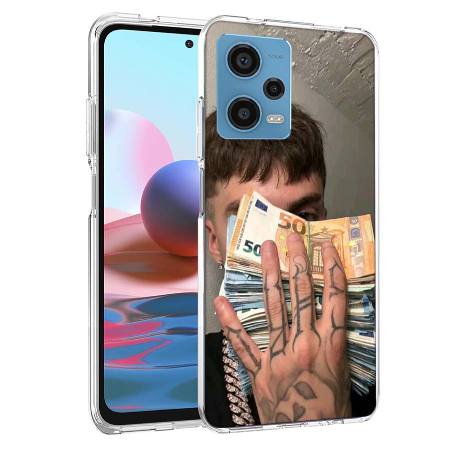 Tony Boy Going Hard Phone Case For Redmi Note 13 12 14 15 Pro Plus 13R 11 11T 11E 11S 10 Pro 10S 9 9S Cover Cell Clear TPU Capa