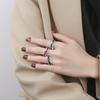 Lindon Classic Copper Alloy Ring Ladies Jewelry Wedding Promise Party Gift