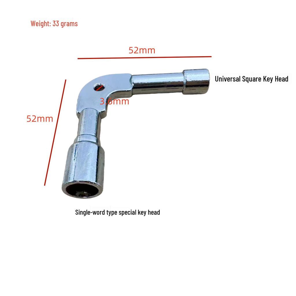 Flat Head Snare Drum Tuning Key for Drum Kits