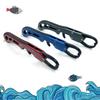 TOTOMOKA Fish Fish Ultra Lightweight Aluminum with Rope Grip, Catcher, (Blue)