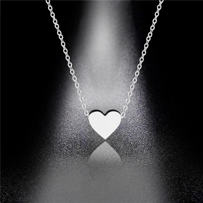 Bear Necklace Stainless Steel Jewelry Fashion Jewelry Fine Silver Color for Women Girls and Valentine Birthday Party Gift Super