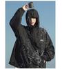 Men's Plus Size Waterproof Multi-Pocket Ski Jacket with Cotton Padding for Winter Warmth 