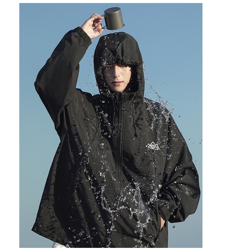 Men's Plus Size Waterproof Multi-Pocket Ski Jacket with Cotton Padding for Winter Warmth 