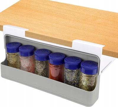 Under-Shelf Spice Organizer Drawer 31 Cm No Drilling