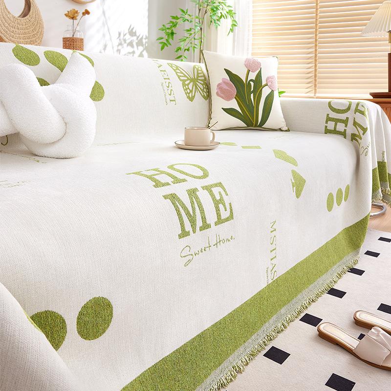 

Высококачественное полотенце для дивана из шенилла на все времена года, чехол для дивана, чехол от пыли, цельный большой чехол для дивана, тканевая подушка 180*130cm