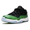 Jordan 11 Retro Low Green Snakeskin 528895-033