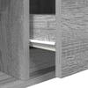 TV Cabinets 2 pcs Grey Sonoma 80 x 31 x 25.5 cm Particleboard