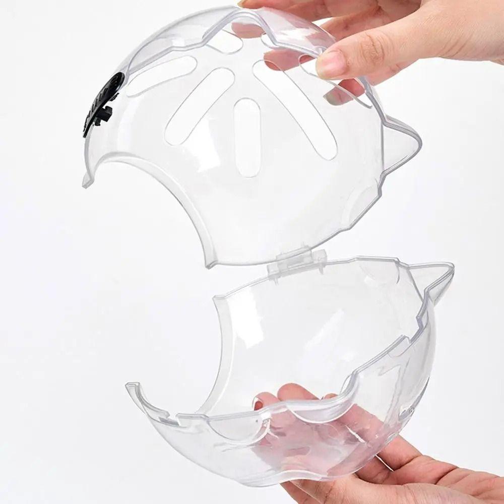 Breathable Cat Bubble Muzzle Anti-Bite Cat Head Cover Protective Pet Space Hood Grooming