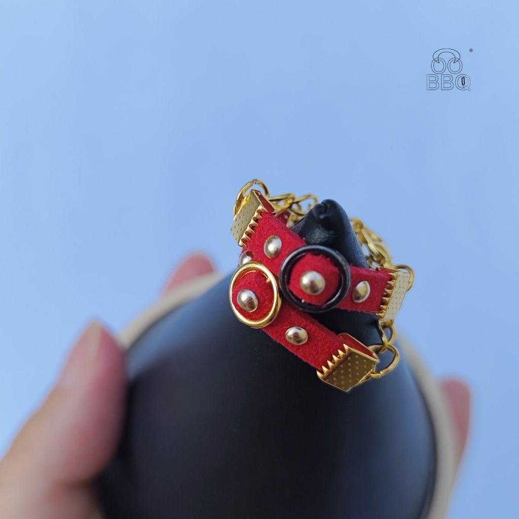 Adjustable Exotic Pet Collar for Squirrels, Fennec Foxes, Sugar Gliders, Hamsters, Parrots, and Lizards