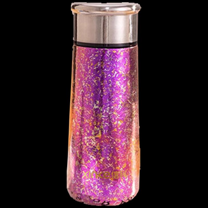 Pure Titanium Business Insulated Water Bottle