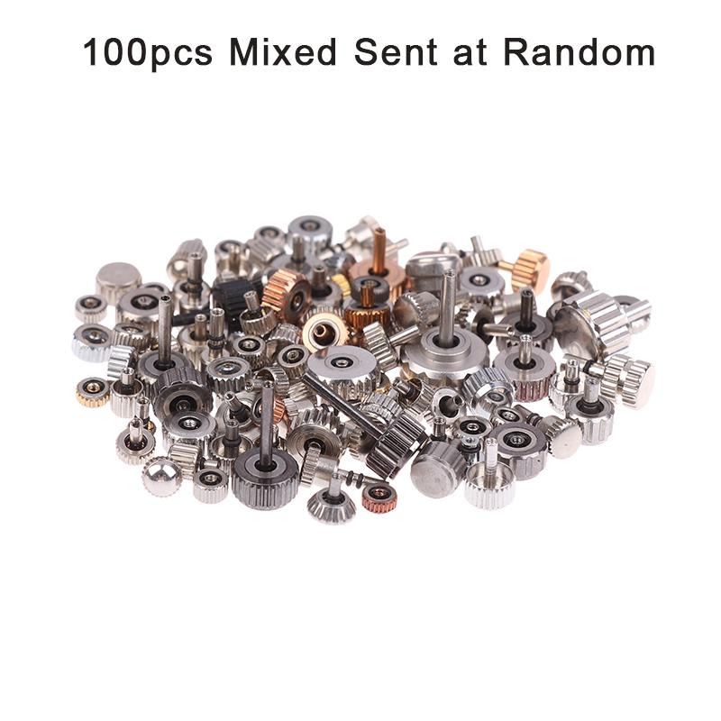 

50/100 шт. Аксессуары для часов Запчасти для разборки Головки для разборки DIY Аксессуары Часы Ручная работа Инструменты для ремонта 100PCS