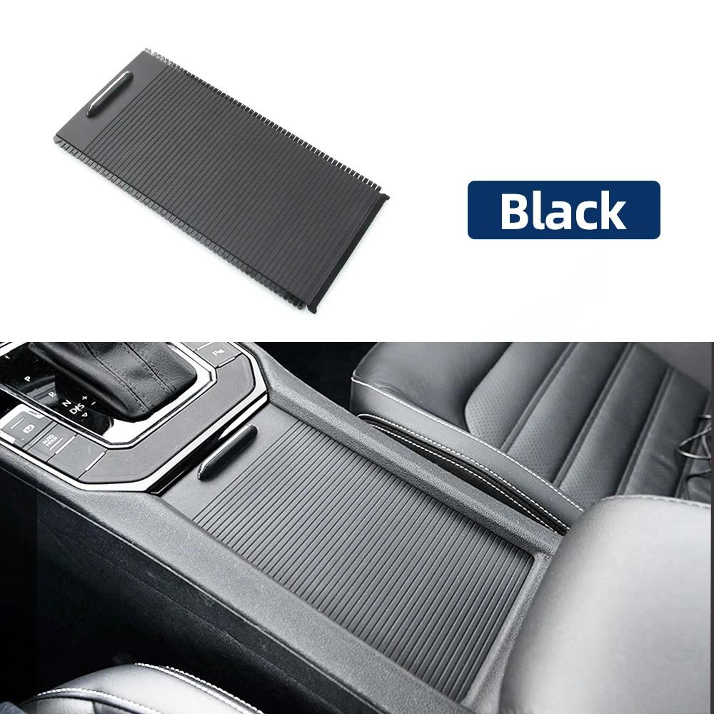

For Volkswagen Lamando 2014-2026 Car Front Center Console Cover Central Armrest Box Cup Holder Roller Cover Shutter Cover