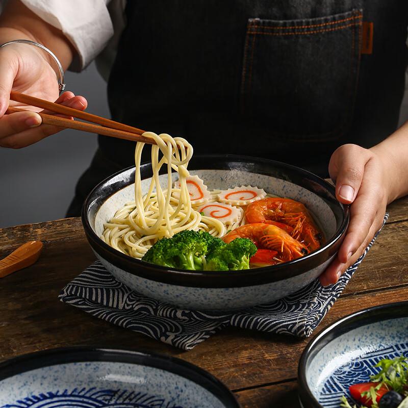 Wutuo Japanese Style Ceramic Deep Plates