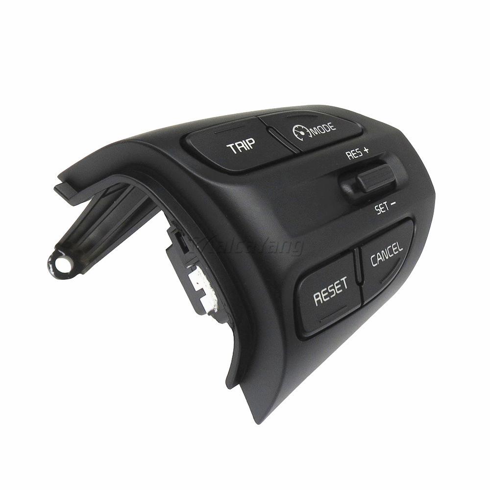 For Rio X-line Kia Morning Car Accessories Steering Wheel Button Morning Bluetooth Phone Cruise Control Volume 96720-G6010-A