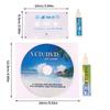 Nettoyeur de Lentille pour Lecteur CD/DVD/VCD + Nettoyeur de Tête de Cassette - Démagnétiseur Humide/Sec pour Accessoires de Lecteur Audio Vidéo