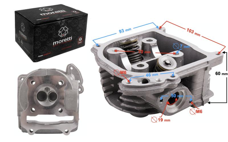 Głowica Do Skutera 4T 50Cc 139Qmb