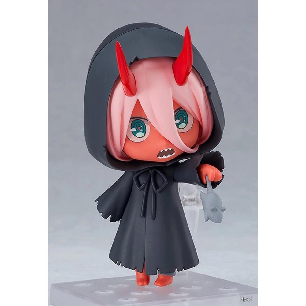 11CM Darling in the FranXX Anime Figure 02 ZERO TWO Kawaii Model Childhood Cute PVC Static Toys Decoration Lovers Gifts Doll