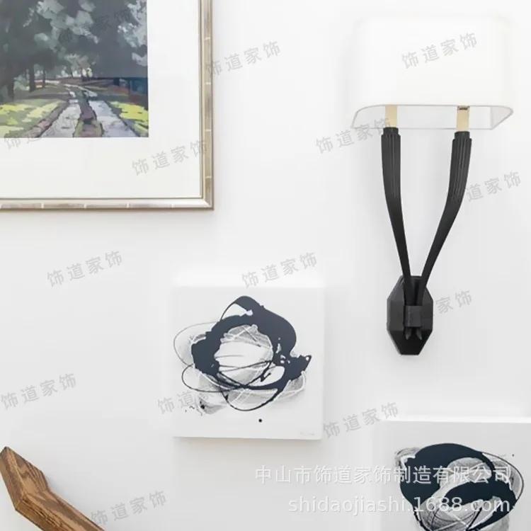 Ruhlmann Double Sconce copper living room wall lamp French bedroom villa lobby corridor staircase minimalist entrance bedside