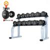 Tieqin 120KG Fixed Dumbbell Set with Rack