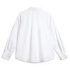 Li Ning Sports Fashion Series Solid Color Casual Long Sleeve Shirt Women Shirts White ASHU460-1