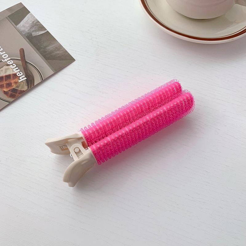 

Новые хорошие безнагревательные увеличивающие объем волос липкие DIY пухлые неэлектрические бигуди инструмент для укладки корневых зажимов 1pcs розы красного