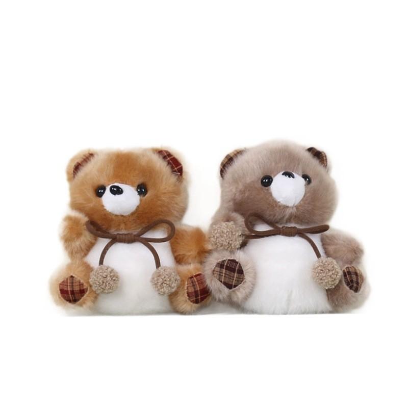 Plush Bear Keychain Cute Cartoon Toy For Kids And Students