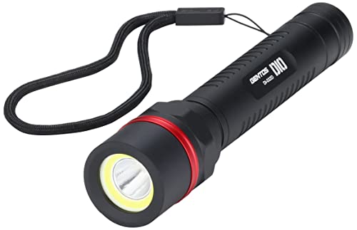 GENTOS DIO DI-032D LED Flashlight, AA Battery Operated, 350 Lumens, Handheld Flashlight
