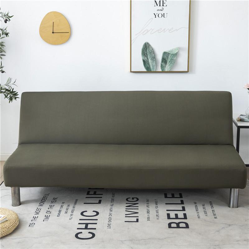Stretch Sofa Cover Folding Big Elasticity Couch Cover for Sofa Without Armrest Folding Cover For Sofa Bed Copridivano