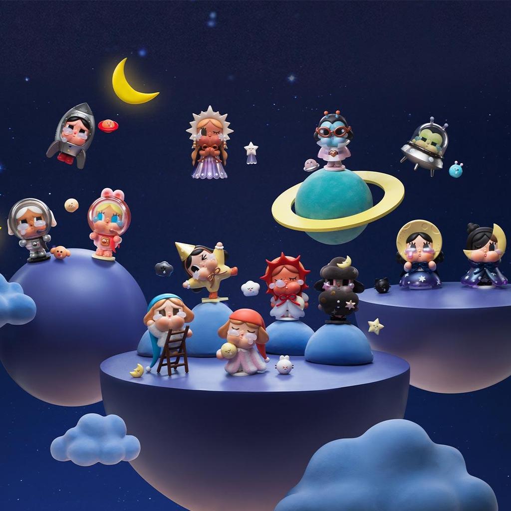 POP MART CRYBABY CRYING TO THE MOON SERIES FIGURES Blind Box