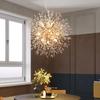 IRALAN Modern Crystal Dandelion Chandelier Lighting Pendant Lamp For Living Room Dining Room Home Decoration