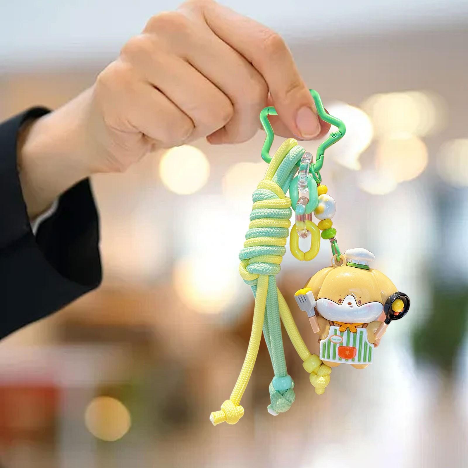 

Готовка Щенок Милый Мультяшный Брелок Подвеска Веселая Кукла Кукла Маленькое Украшение One Size зелёный