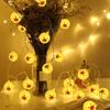 1PC 20 LED Halloween Eyeball String Lights Indoor Atmosphere Decorative Light Suitable For Halloween Party Home Decoartion