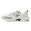 Lifestyle Men Low-top Casual Shoes Paper White Silver Comfortable 112538811-1