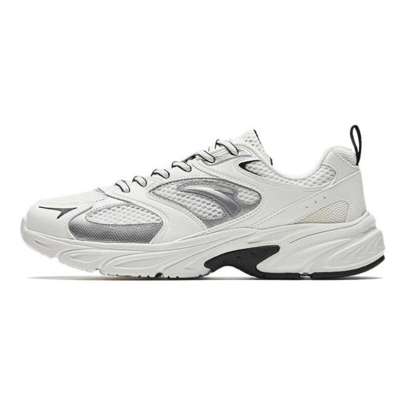 Anta Lifestyle men low-top casual shoes paper white silver comfortable 112538811-1 43