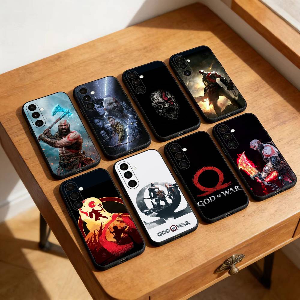 G-God Of Game W-War Phone Case For Samsung Galaxy A13,21s,22,31,32,52,53,71,72,73,Soft Black Cover